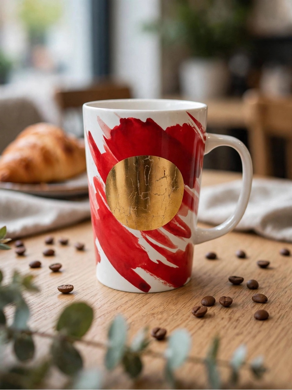 Starbucks Red Splash Mug